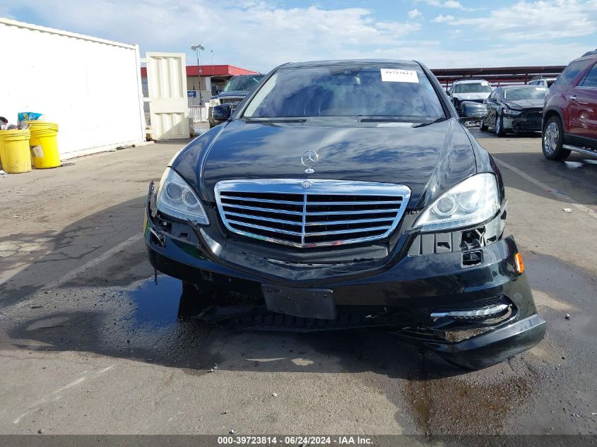 2010 Mercedes-Benz S 550 4Matic VIN: WDDNG8GB5AA289238 Lot: 39723814