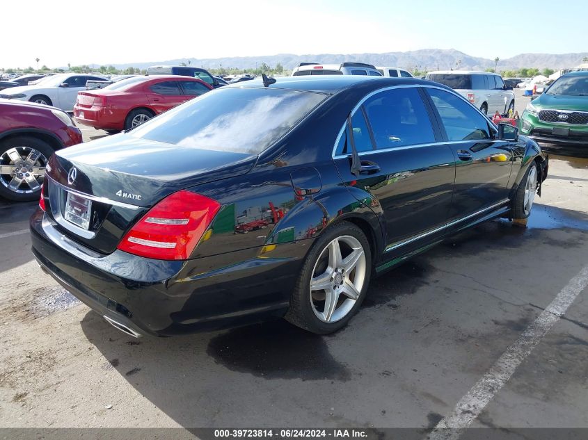 WDDNG8GB5AA289238 2010 Mercedes-Benz S 550 4Matic