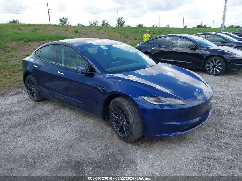 2024 TESLA MODEL 3 - 5YJ3E1EA0RF755153