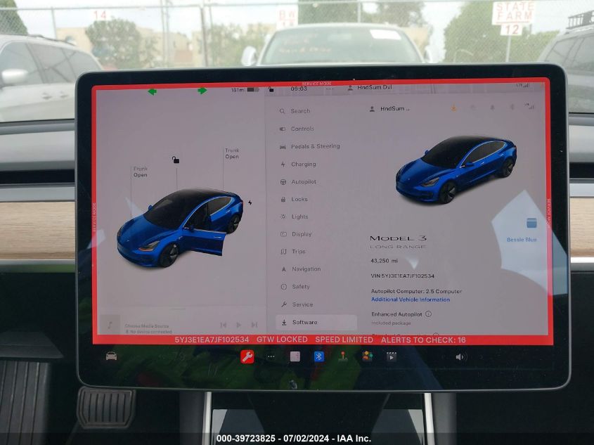 2018 TESLA MODEL 3 - 5YJ3E1EA7JF102534