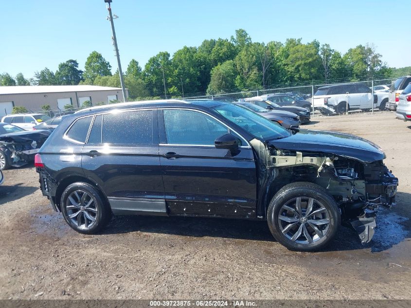 2022 Volkswagen Tiguan 2.0T Se VIN: 3VV2B7AX4NM143241 Lot: 39723875