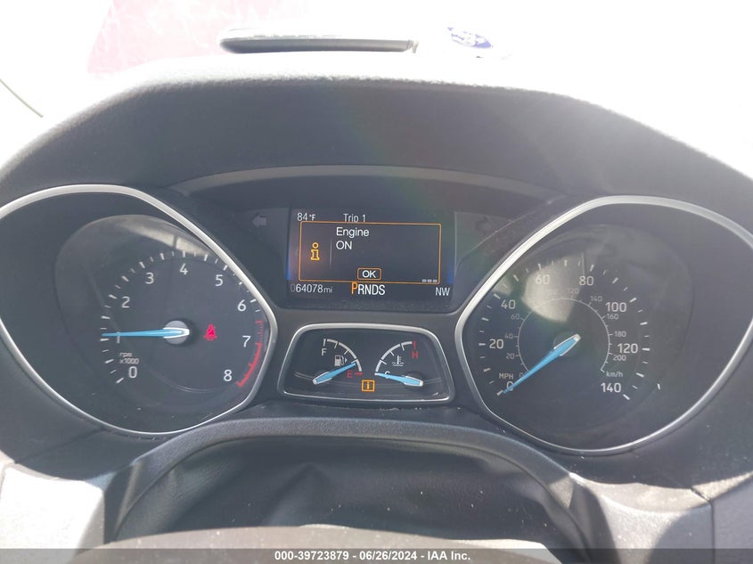 2015 FORD FOCUS TITANIUM - 1FADP3N21FL361579