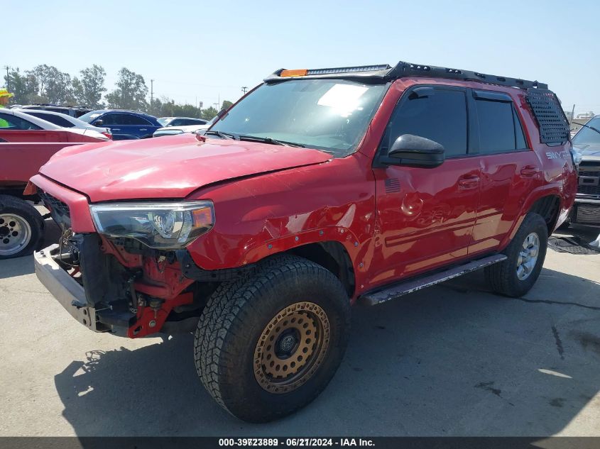 2016 Toyota 4Runner Sr5 VIN: JTEBU5JR5G5384776 Lot: 39723889