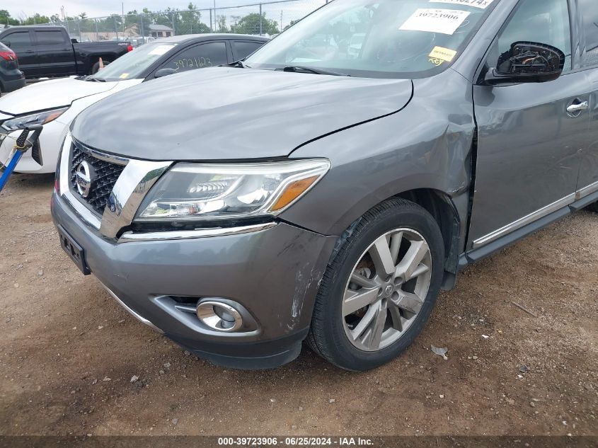 2015 Nissan Pathfinder Platinum VIN: 5N1AR2MM6FC701888 Lot: 39723906