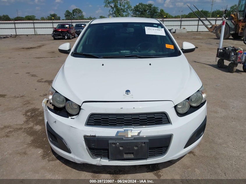 2014 CHEVROLET SONIC LT AUTO - 1G1JC5SH6E4199799