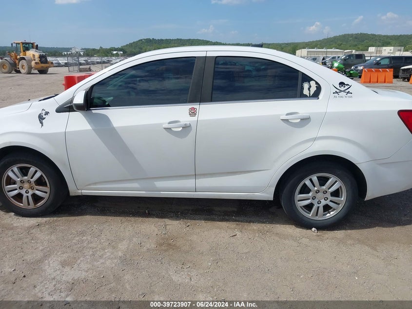 2014 CHEVROLET SONIC LT AUTO - 1G1JC5SH6E4199799