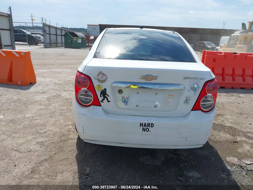 2014 CHEVROLET SONIC LT AUTO - 1G1JC5SH6E4199799