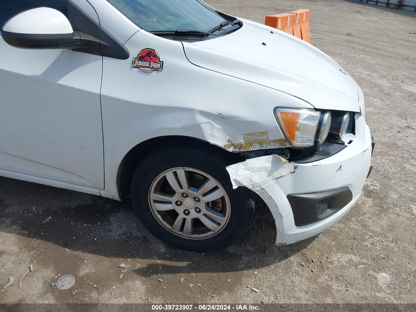 2014 CHEVROLET SONIC LT AUTO - 1G1JC5SH6E4199799