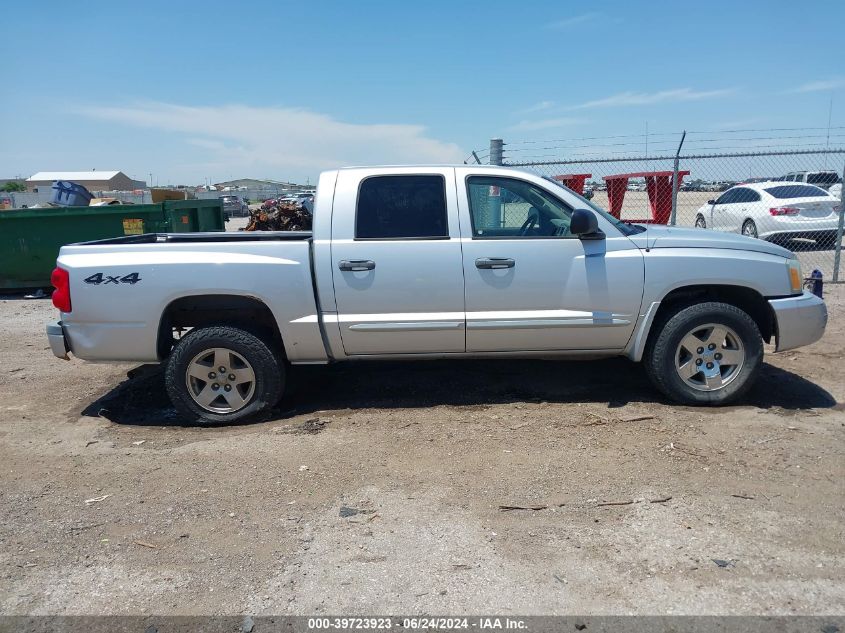 2005 Dodge Dakota Laramie VIN: 1D7HW58N15S289843 Lot: 39723923