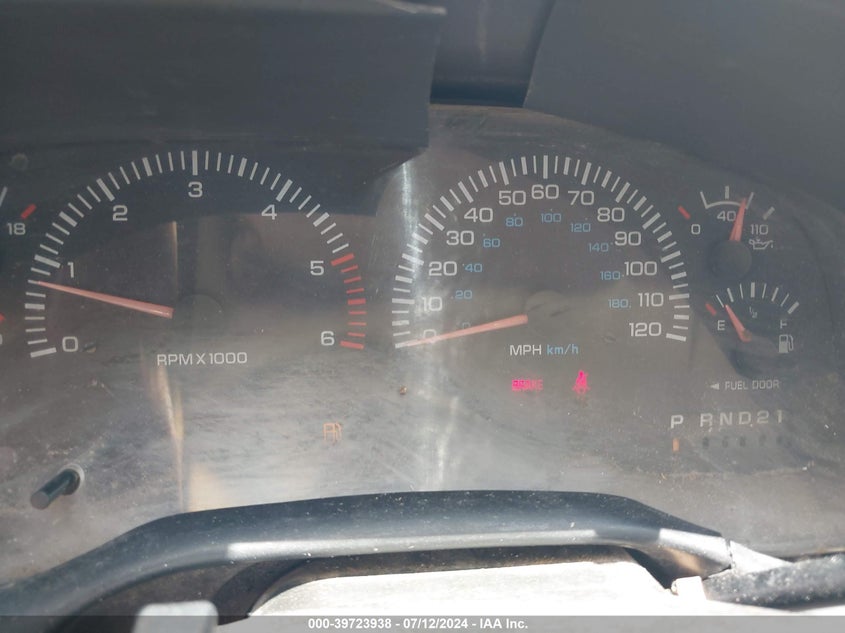 2001 Dodge Ram 1500 St VIN: 3B7HC13Y21G765838 Lot: 39723938