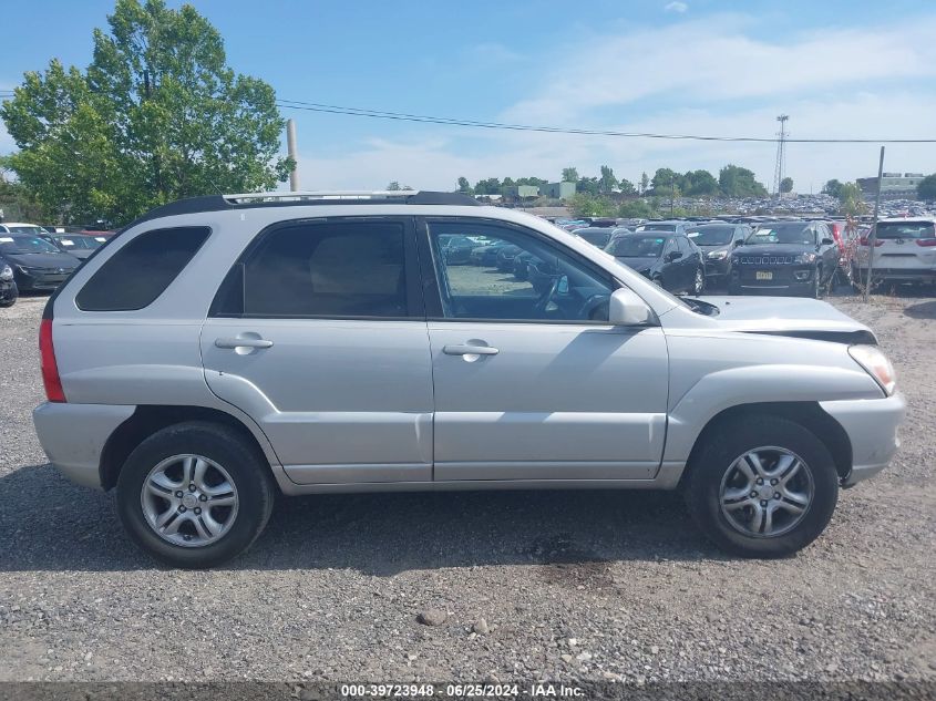 2008 Kia Sportage Ex V6 VIN: KNDJF723987538606 Lot: 39723948