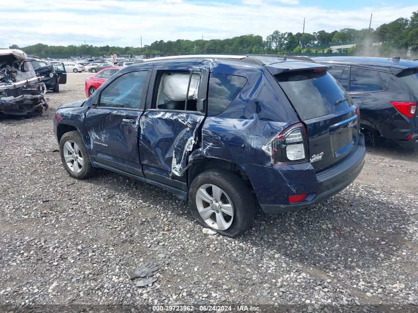 2016 Jeep Compass Latitude VIN: 1C4NJDEB5GD776230 Lot: 39723962