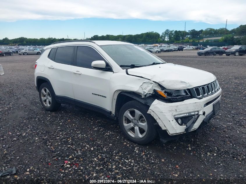 2019 Jeep Compass Latitude VIN: 3C4NJDBBXKT645902 Lot: 39723974