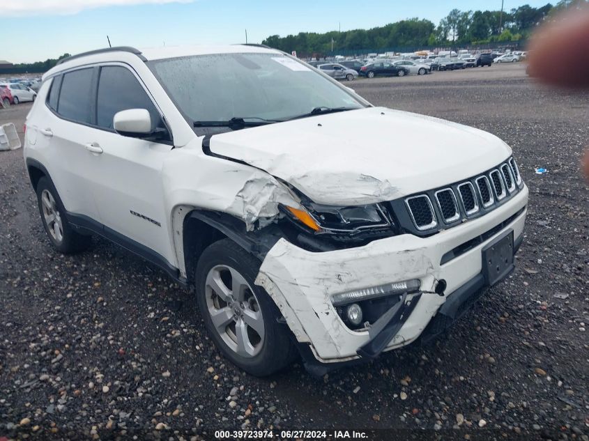 2019 Jeep Compass Latitude VIN: 3C4NJDBBXKT645902 Lot: 39723974