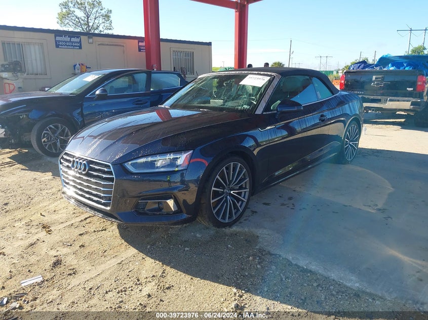 VIN WAU2NGF54JN018928 2018 AUDI A5 2.0T PREMIUM