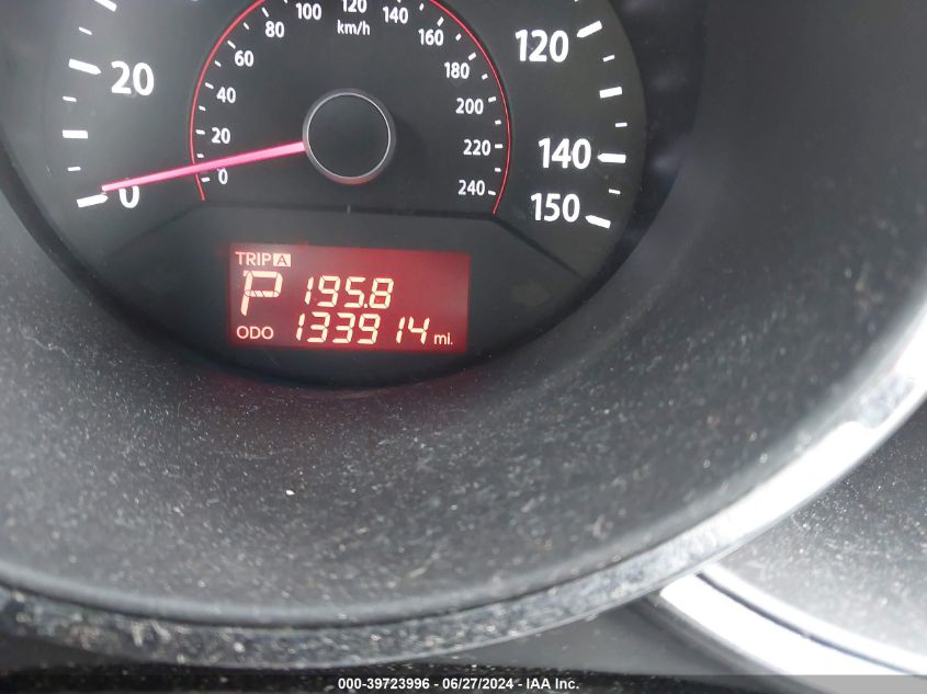 2013 Kia Sorento Lx VIN: 5XYKT3A63DG384778 Lot: 39723996