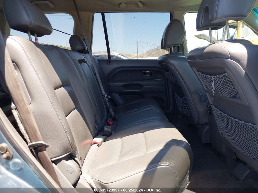 2007 Honda Pilot Exl VIN: 5FNYF28737B043774 Lot: 39723997