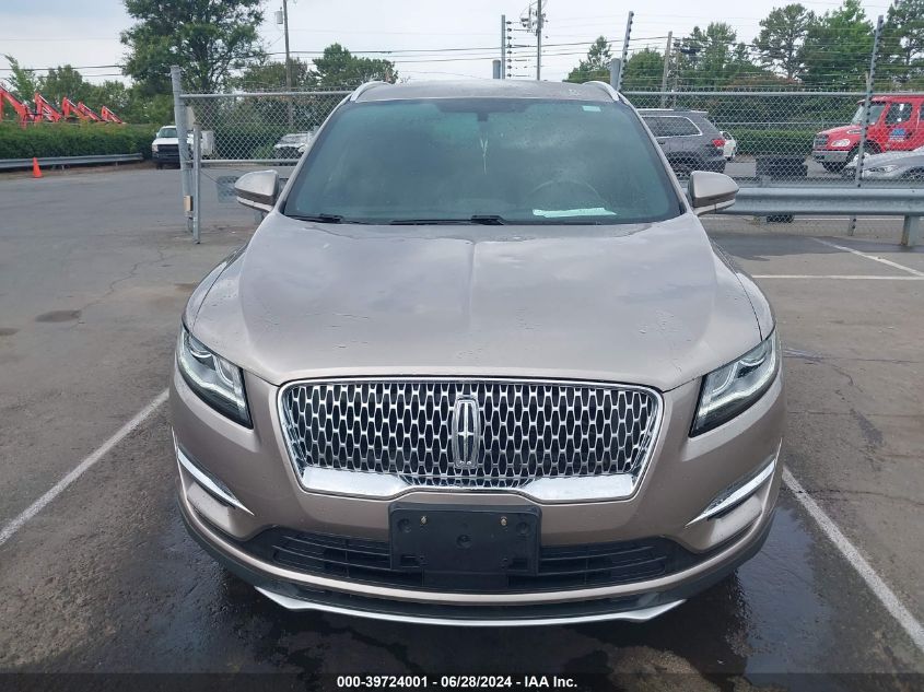 2019 Lincoln Mkc Select VIN: 5LMCJ2D99KUL37219 Lot: 39724001