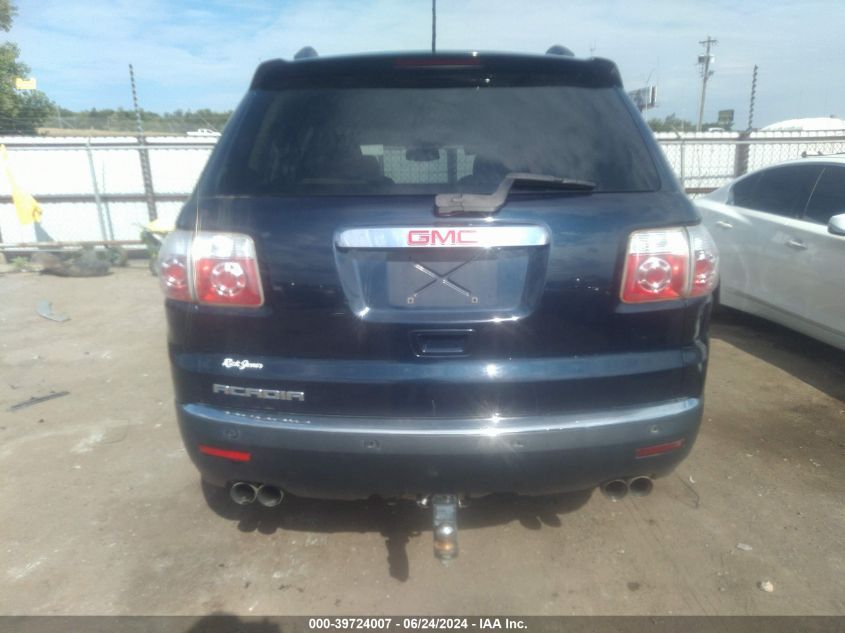 2011 GMC Acadia Slt-1 VIN: 1GKKRRED1BJ385746 Lot: 39724007