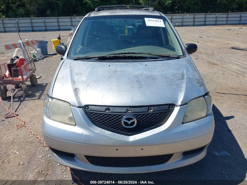 2003 Mazda Mpv Es/Lx/Lx-Sv VIN: JM3LW28J030336232 Lot: 39724014