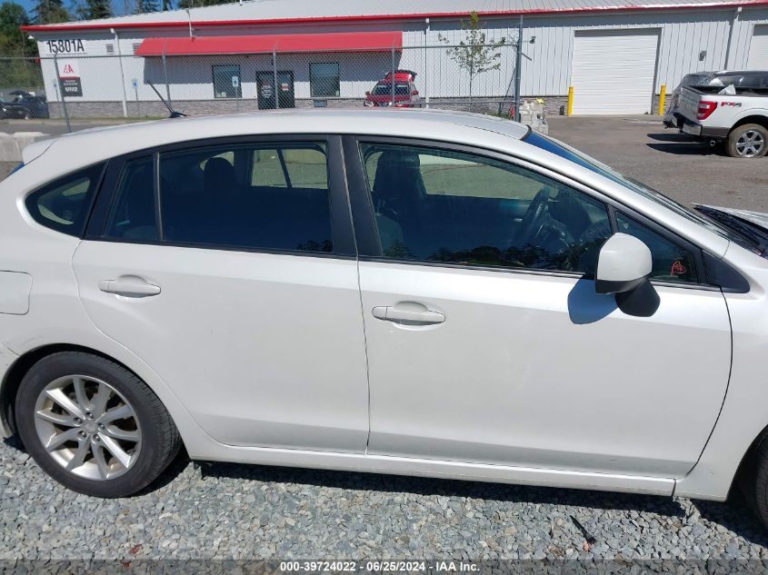 2014 SUBARU IMPREZA 2.0I PREMIUM - JF1GPAC6XE8269105