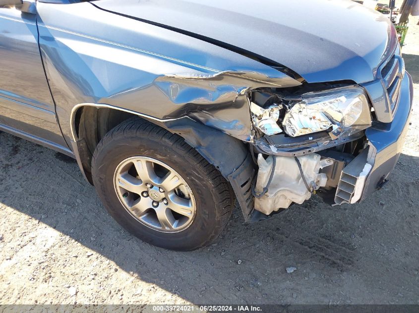 2005 Toyota Highlander Limited VIN: JTEEP21A050100977 Lot: 39724021