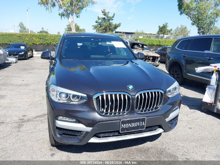 2019 BMW X3 Sdrive30I VIN: 5UXTR7C5XKLR48540 Lot: 39724024