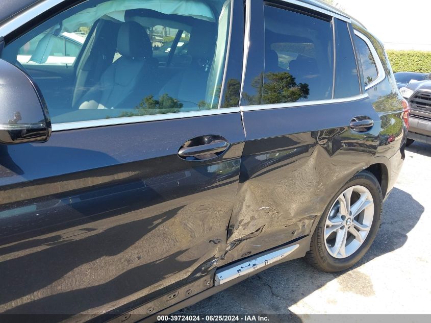 2019 BMW X3 Sdrive30I VIN: 5UXTR7C5XKLR48540 Lot: 39724024