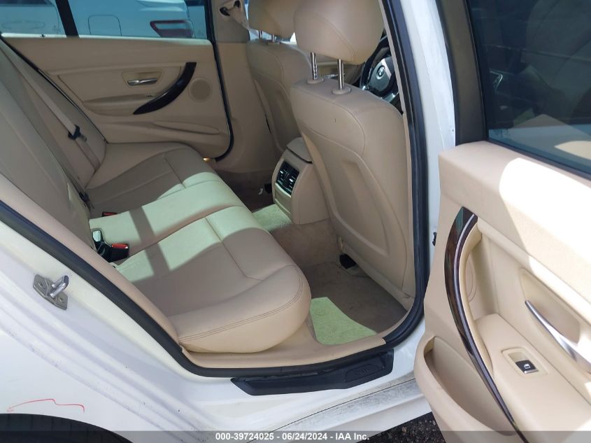 2016 BMW 320I VIN: WBA8A9C58GK616598 Lot: 39724025