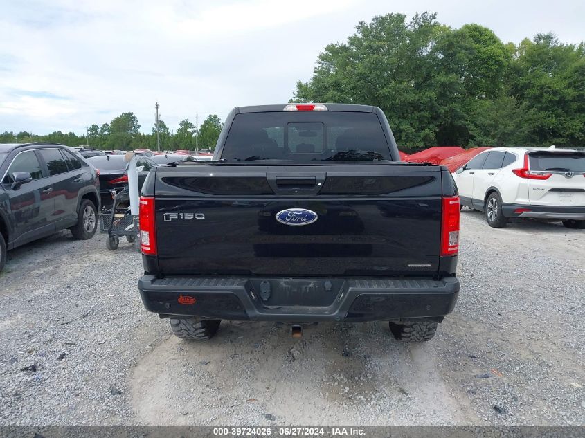 2016 Ford F-150 Supercrew VIN: 1FTEW1EF3GFC37712 Lot: 39724026