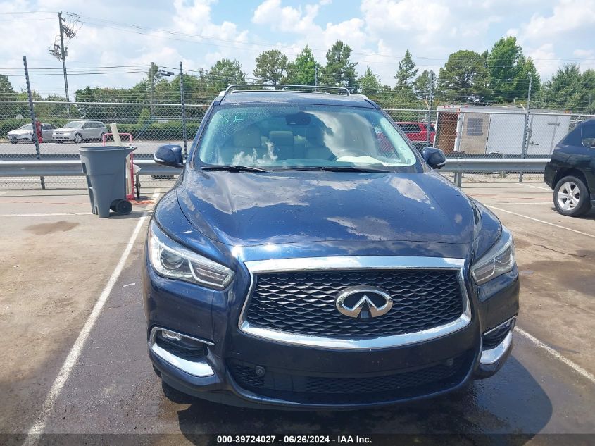 2017 Infiniti Qx60 VIN: 5N1DL0MN9HC505510 Lot: 39724027