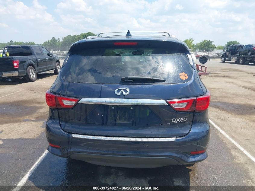 2017 Infiniti Qx60 VIN: 5N1DL0MN9HC505510 Lot: 39724027