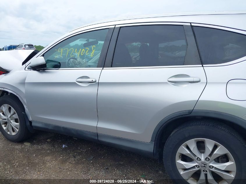 2013 Honda Cr-V Ex-L VIN: 2HKRM4H7XDH670698 Lot: 39724028