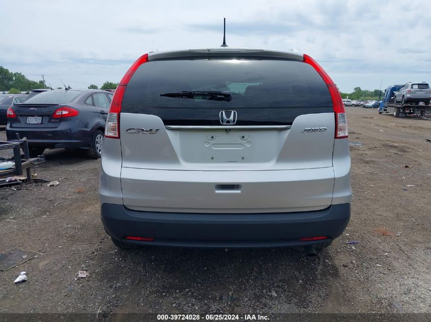 2013 Honda Cr-V Ex-L VIN: 2HKRM4H7XDH670698 Lot: 39724028