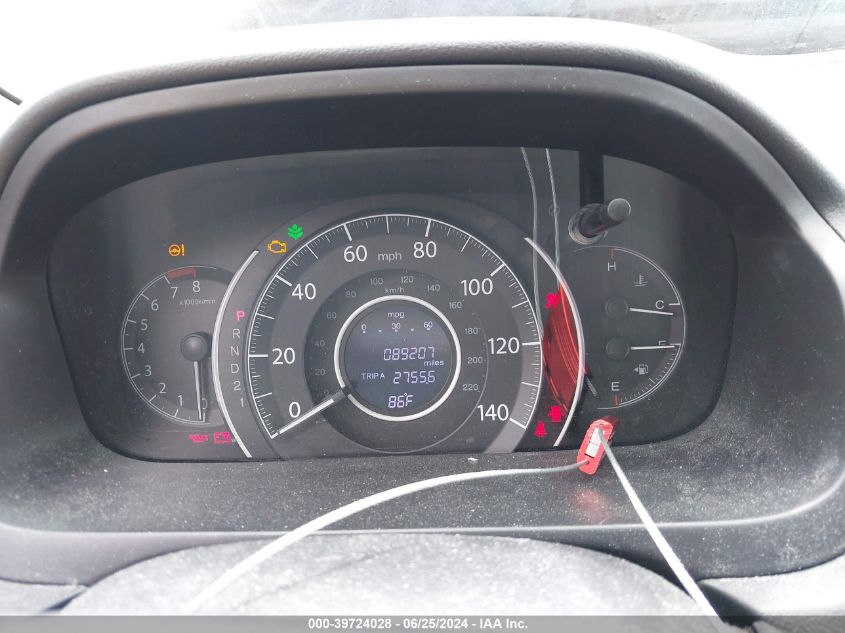 2013 Honda Cr-V Ex-L VIN: 2HKRM4H7XDH670698 Lot: 39724028