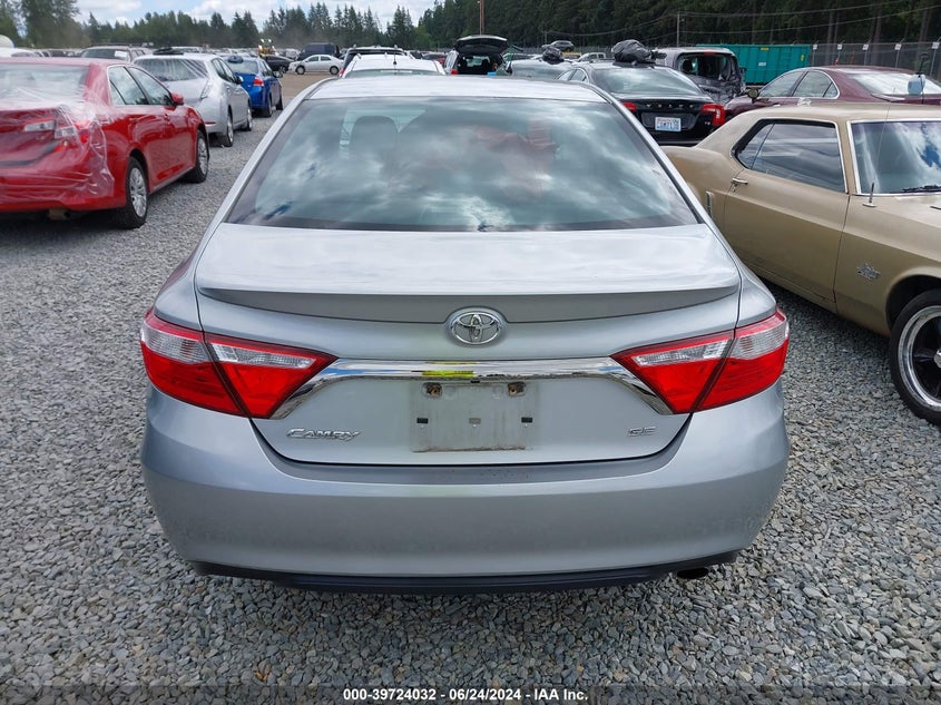 2016 Toyota Camry Se VIN: 4T1BF1FK5GU242898 Lot: 39724032