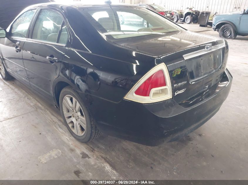 2008 Ford Fusion Sel VIN: 3FAHP08Z78R219699 Lot: 39724037