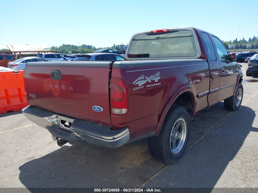 1997 Ford F-150 Lariat/Xl/Xlt VIN: 1FTDX1869VKA15054 Lot: 39724058