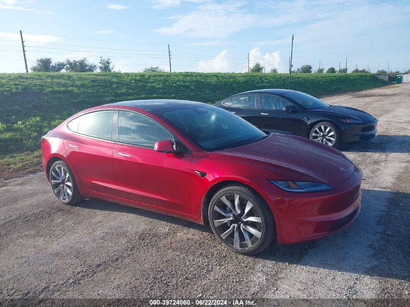 2024 TESLA MODEL 3 - 5YJ3E1EA5RF752510