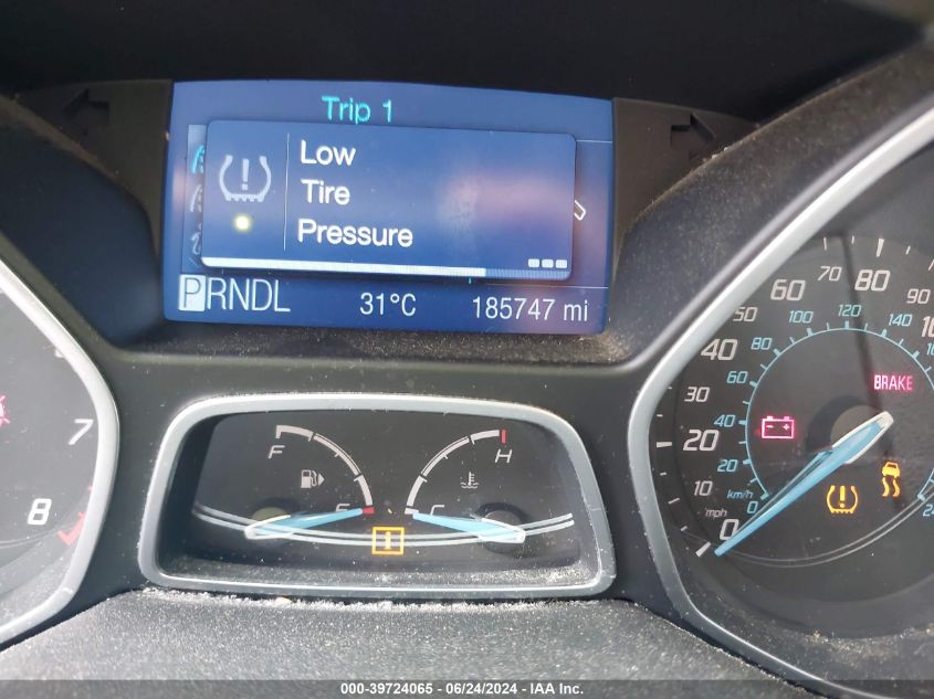 2012 Ford Focus Se VIN: 1FAHP3F24CL219674 Lot: 39724065