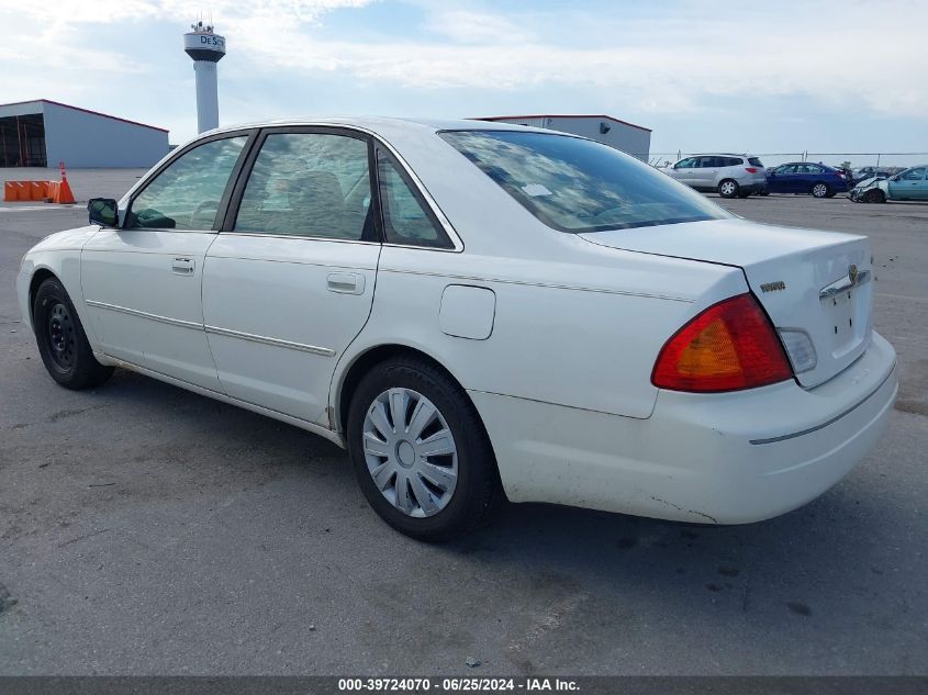 2001 Toyota Avalon Xls VIN: 4T1BF28B81U125133 Lot: 39724070