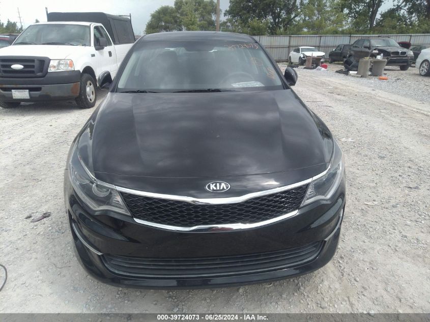 2016 Kia Optima Lx VIN: 5XXGT4L35GG101188 Lot: 39724073