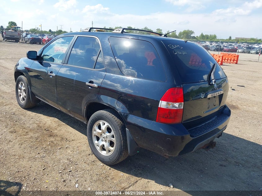 2002 Acura Mdx VIN: 2HNYD18672H548754 Lot: 39724074
