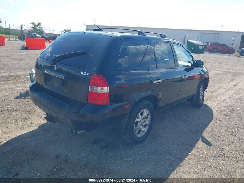 2002 Acura Mdx VIN: 2HNYD18672H548754 Lot: 39724074