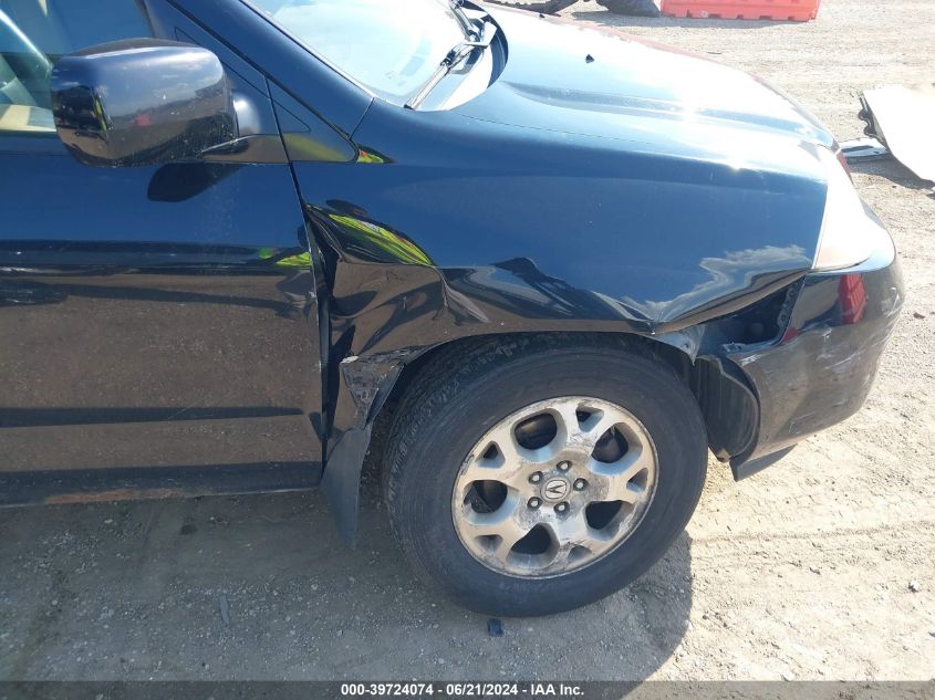 2002 Acura Mdx VIN: 2HNYD18672H548754 Lot: 39724074