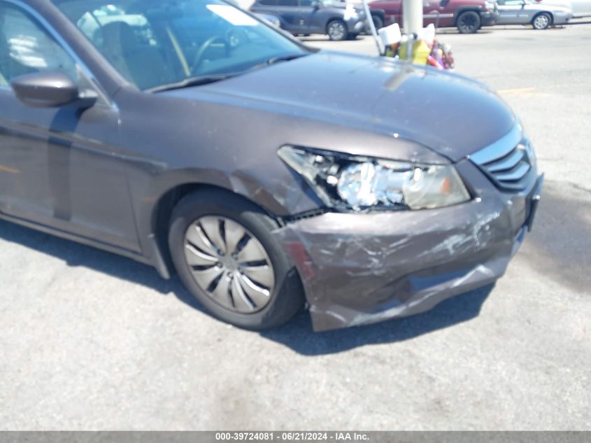 2011 Honda Accord 2.4 Lx VIN: 1HGCP2F34BA089530 Lot: 39724081