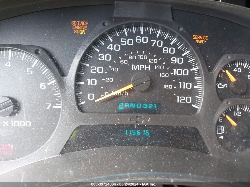 2004 Chevrolet Trailblazer Ls VIN: 1GNDT13S942284922 Lot: 39724084