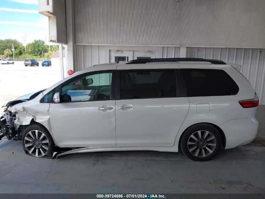 2019 Toyota Sienna Limited 7 Passenger VIN: 5TDYZ3DC0KS015855 Lot: 39724086