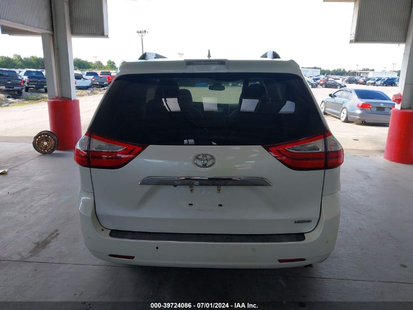 2019 Toyota Sienna Limited 7 Passenger VIN: 5TDYZ3DC0KS015855 Lot: 39724086