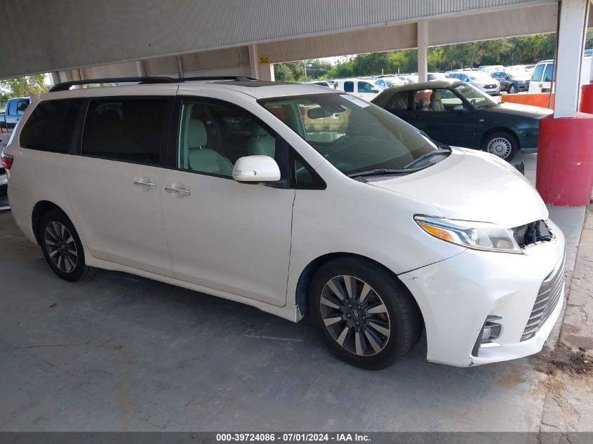 2019 Toyota Sienna Limited 7 Passenger VIN: 5TDYZ3DC0KS015855 Lot: 39724086